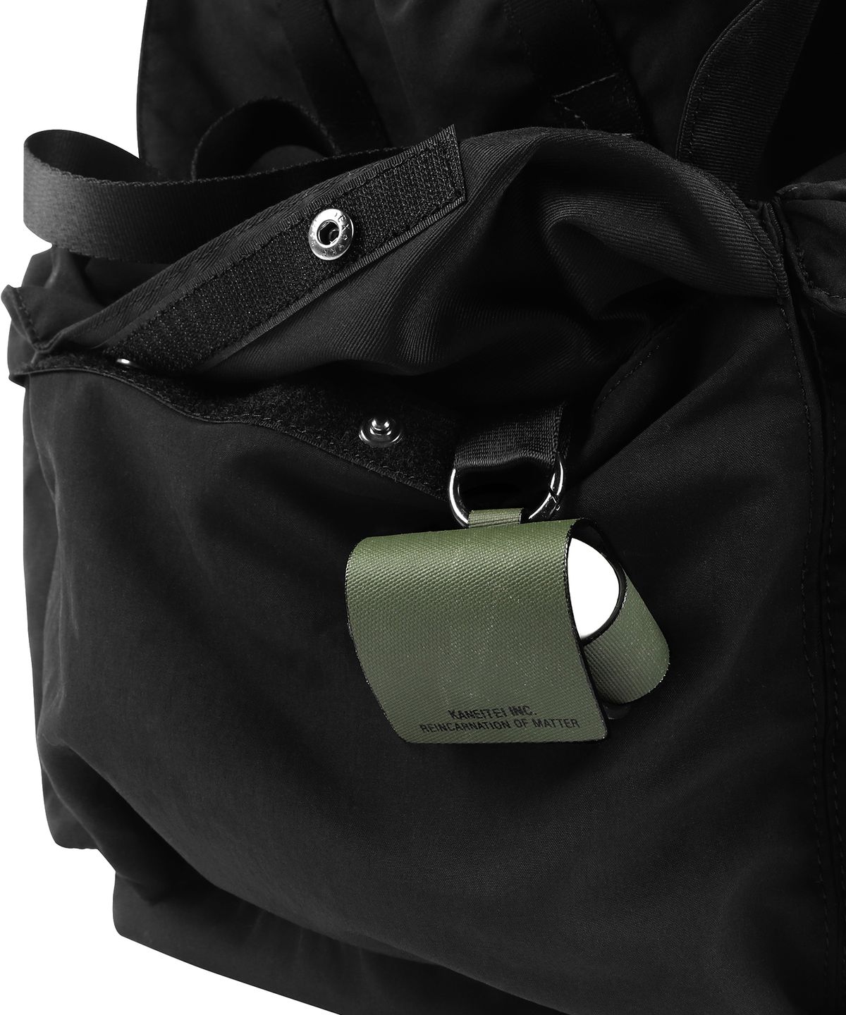 카네이테이(KANEITEI) BOHEMIAN BACKPACK L (BLACK) / RECYCLED