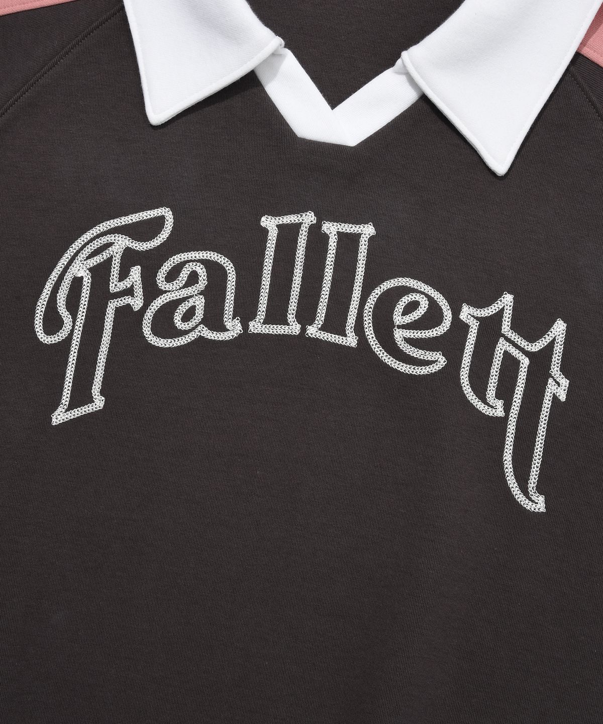 팔렛(FALLETT) 스포티 카라 맨투맨 차콜