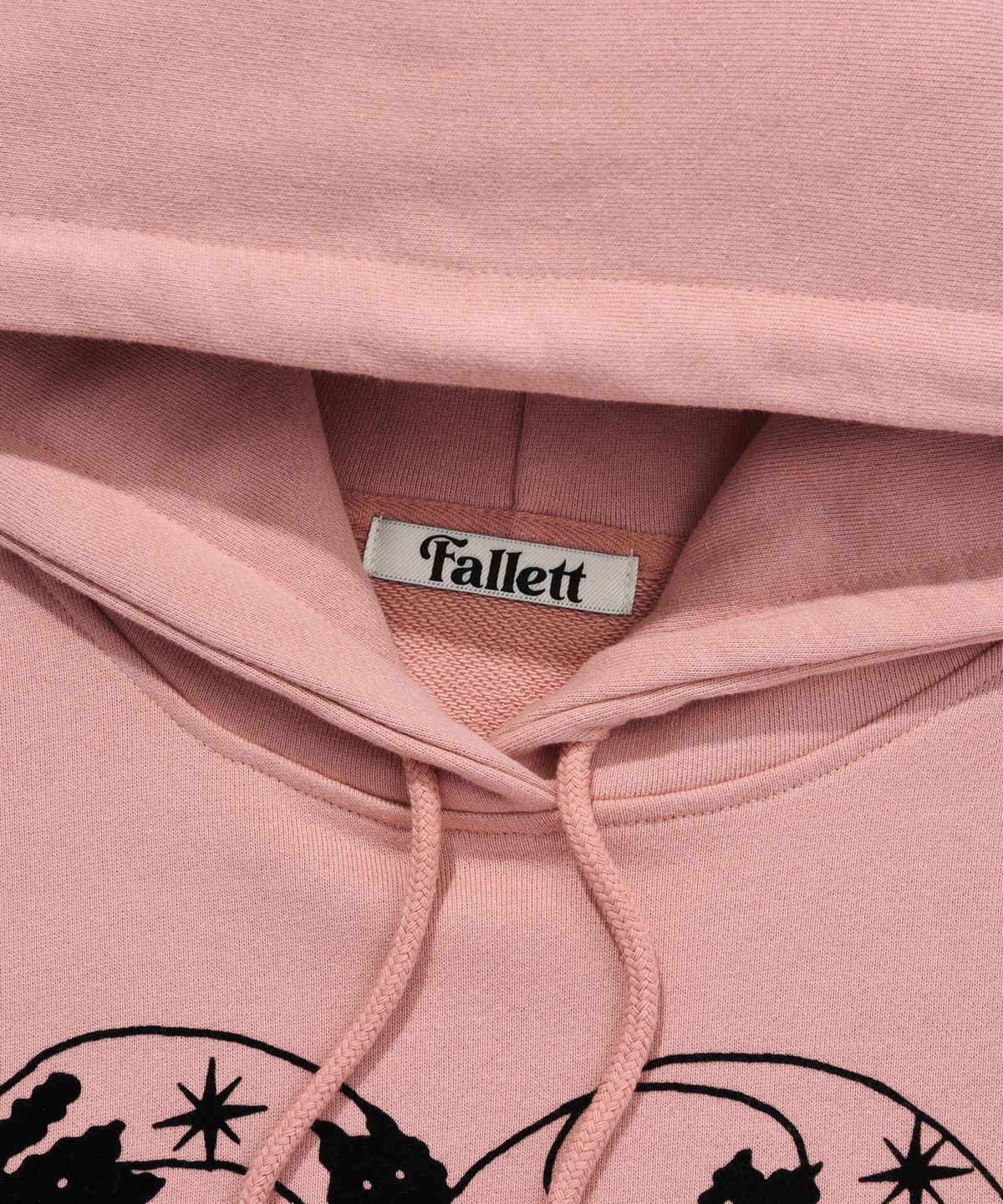 팔렛(FALLETT) 하트 네로 후드 핑크