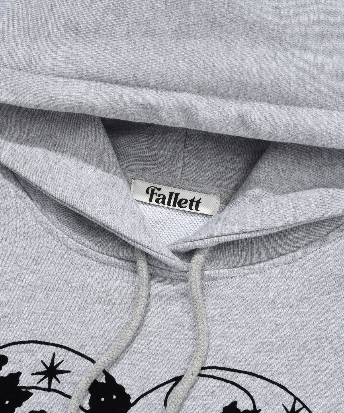 팔렛(FALLETT) 하트 네로 후드 라이트 그레이
