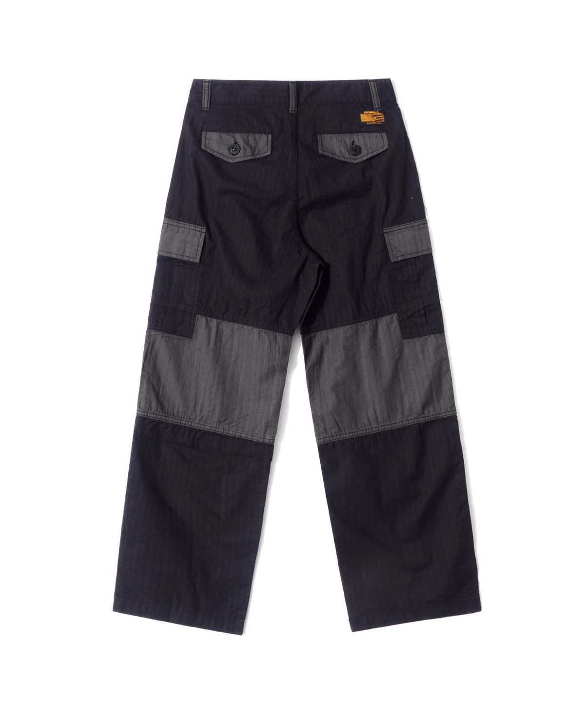 큐티에잇 가먼츠(QT8 GARMENTS) BN HBT Contrast Cargo Pants (Black)