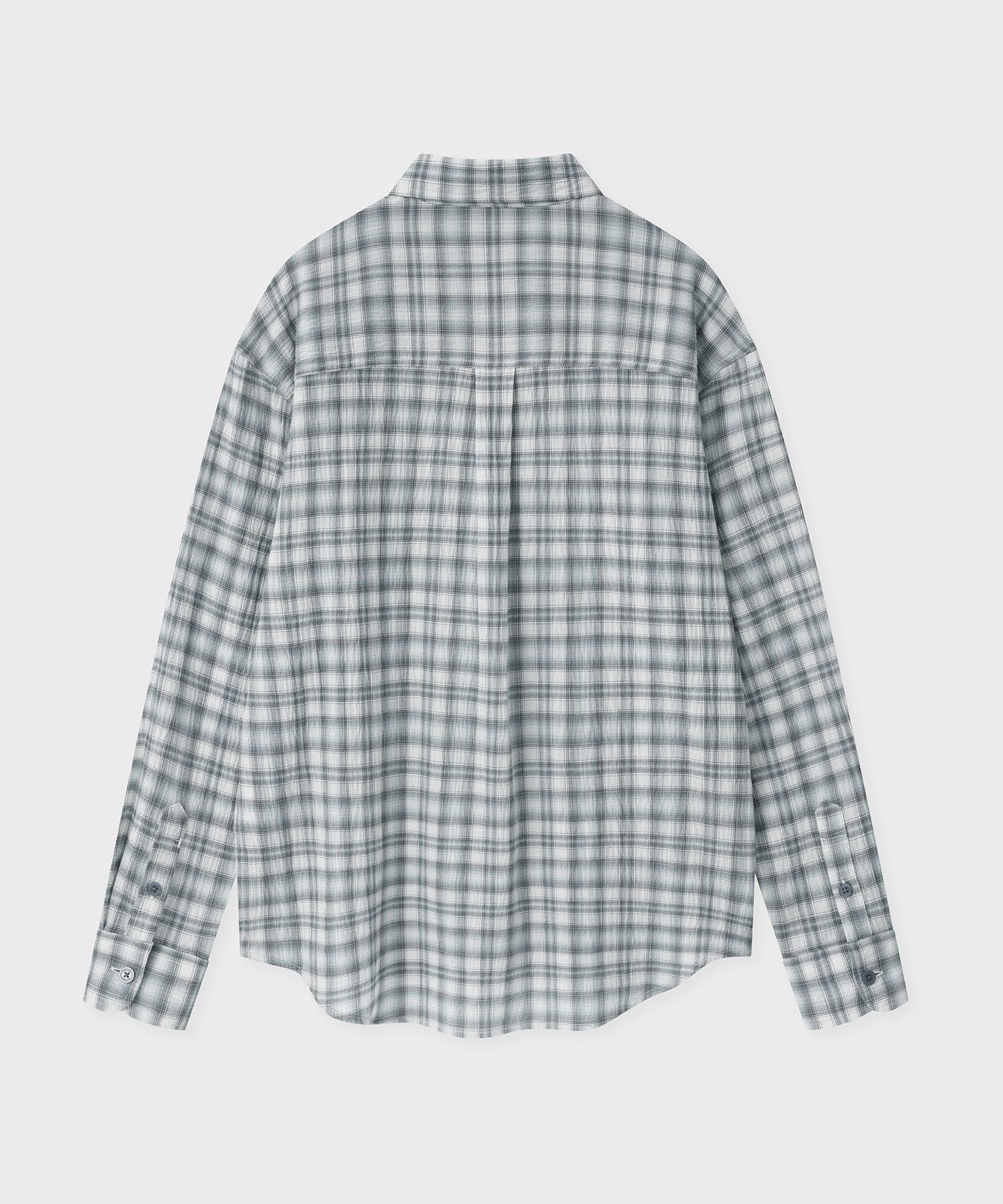 MUSINSA | FALLETT Tartan Check Shirt Blue
