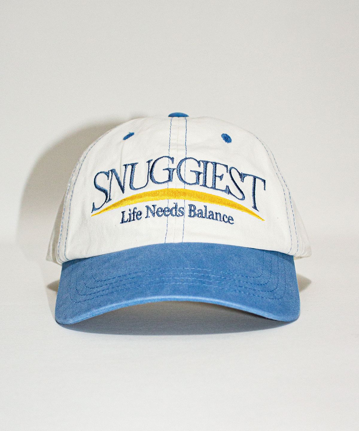 스너기스트(SNUGGIEST) SNGST 워시드 볼캡 [코티지 블루]