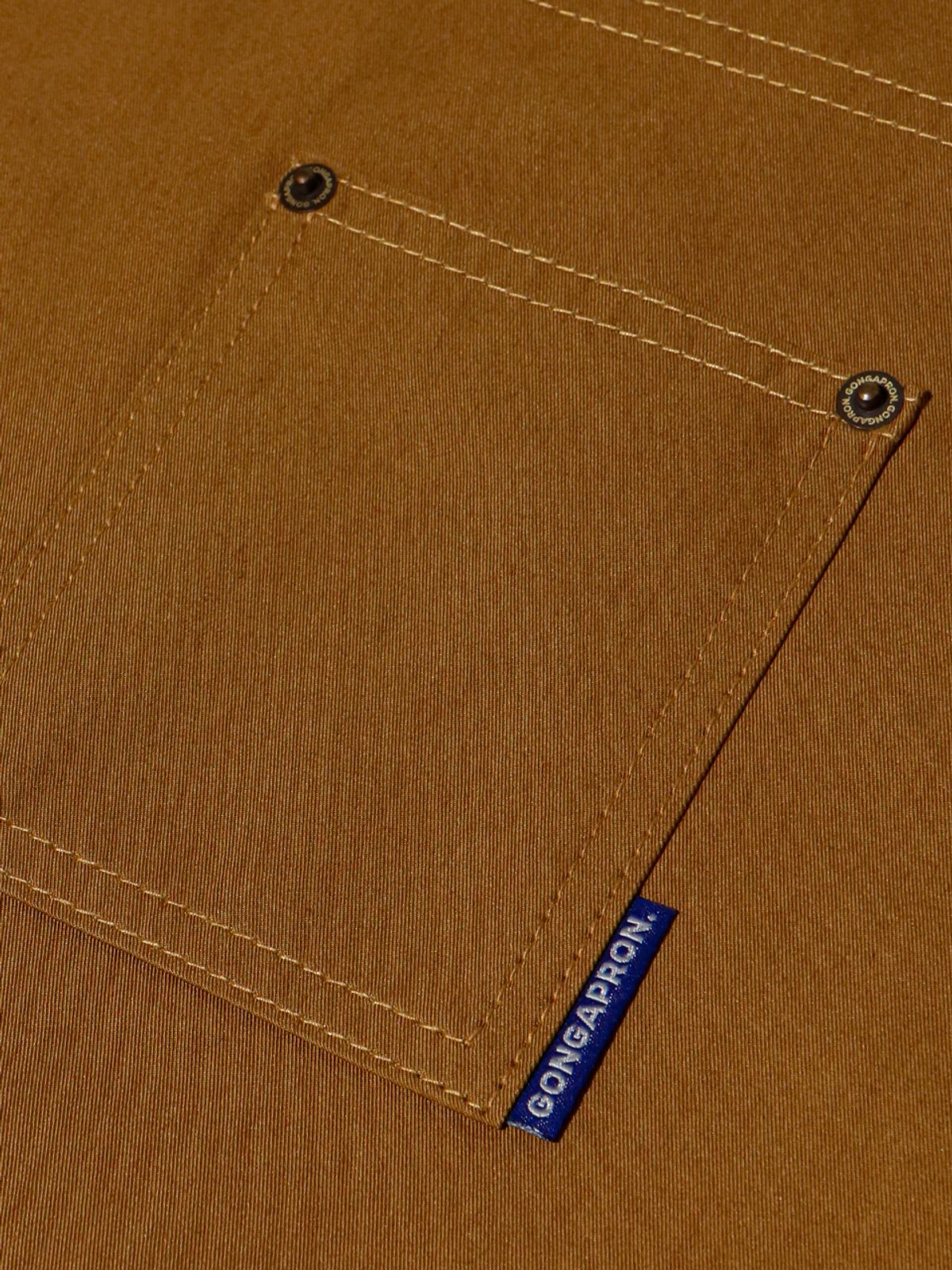 공에이프런(GONG APRON) X스트랩 앞치마 (카라멜브라운)