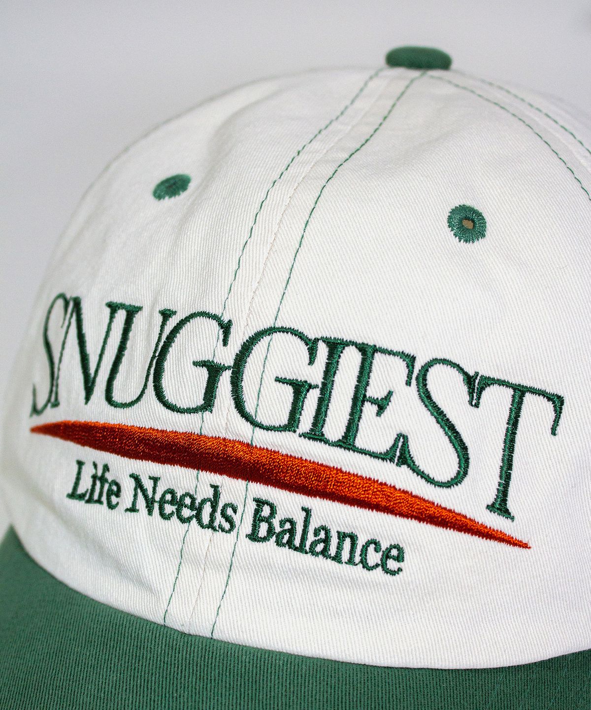스너기스트(SNUGGIEST) SNGST 워시드 볼캡 [빈티지 그린]