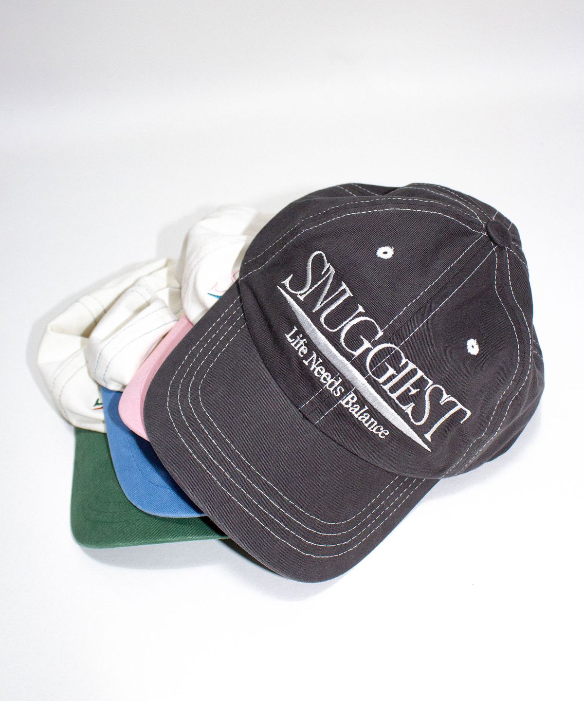 스너기스트(SNUGGIEST) SNGST 워시드 볼캡 [딥 챠콜]