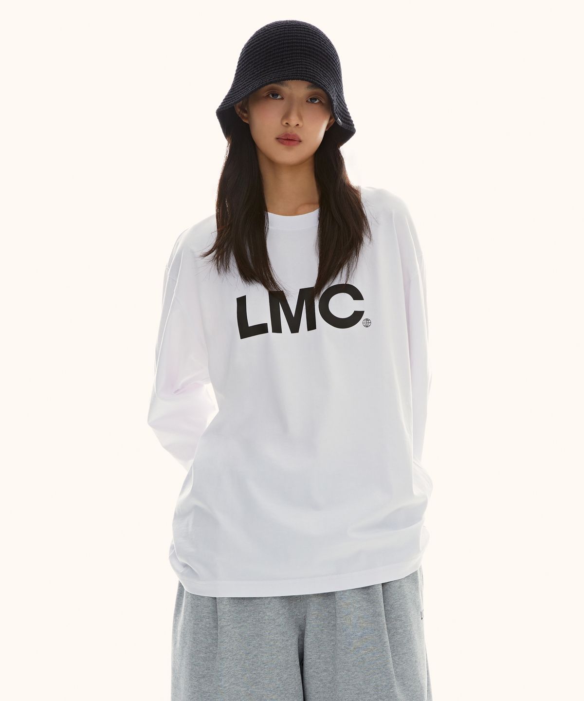 엘엠씨(LMC) OG LONG SLV TEE white