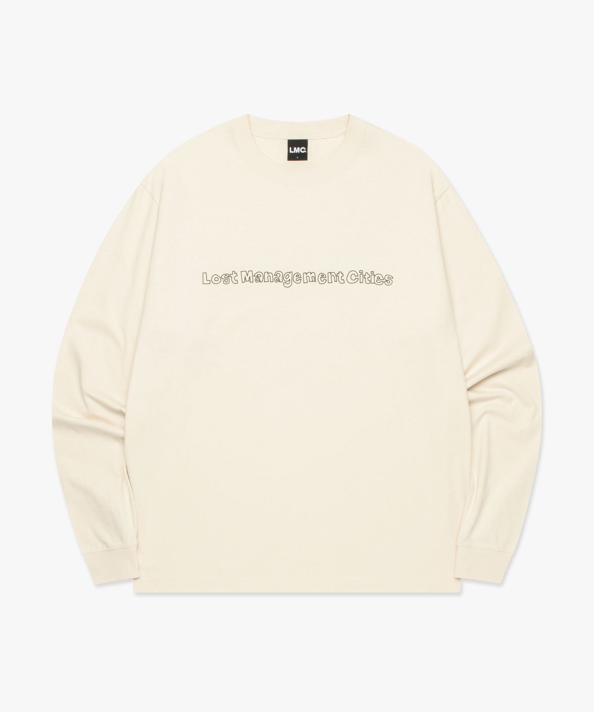 엘엠씨(LMC) FN DOODLE LONG SLV TEE cream