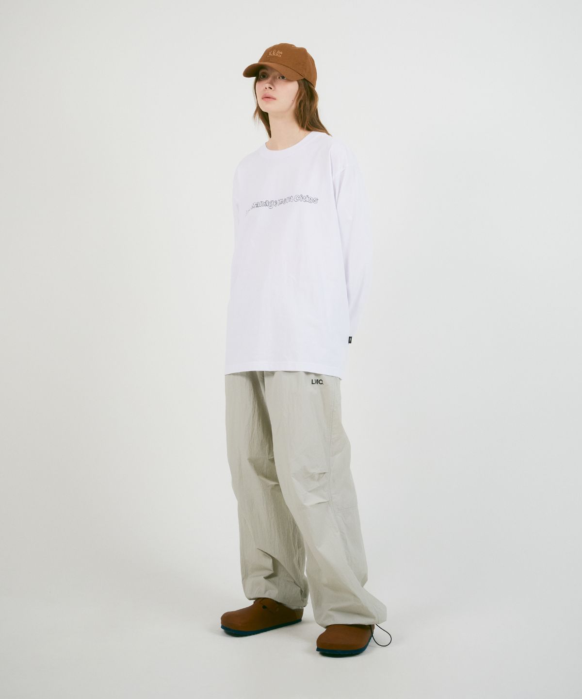 엘엠씨(LMC) FN DOODLE LONG SLV TEE cream