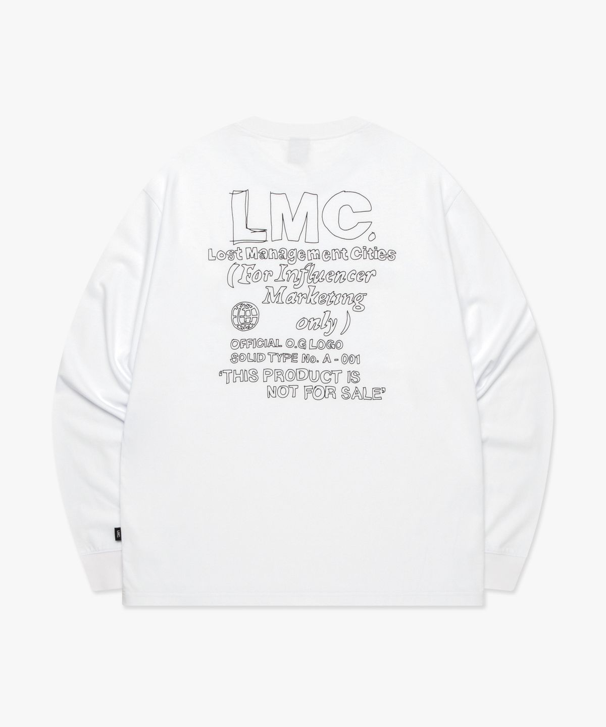 엘엠씨(LMC) FN DOODLE LONG SLV TEE white