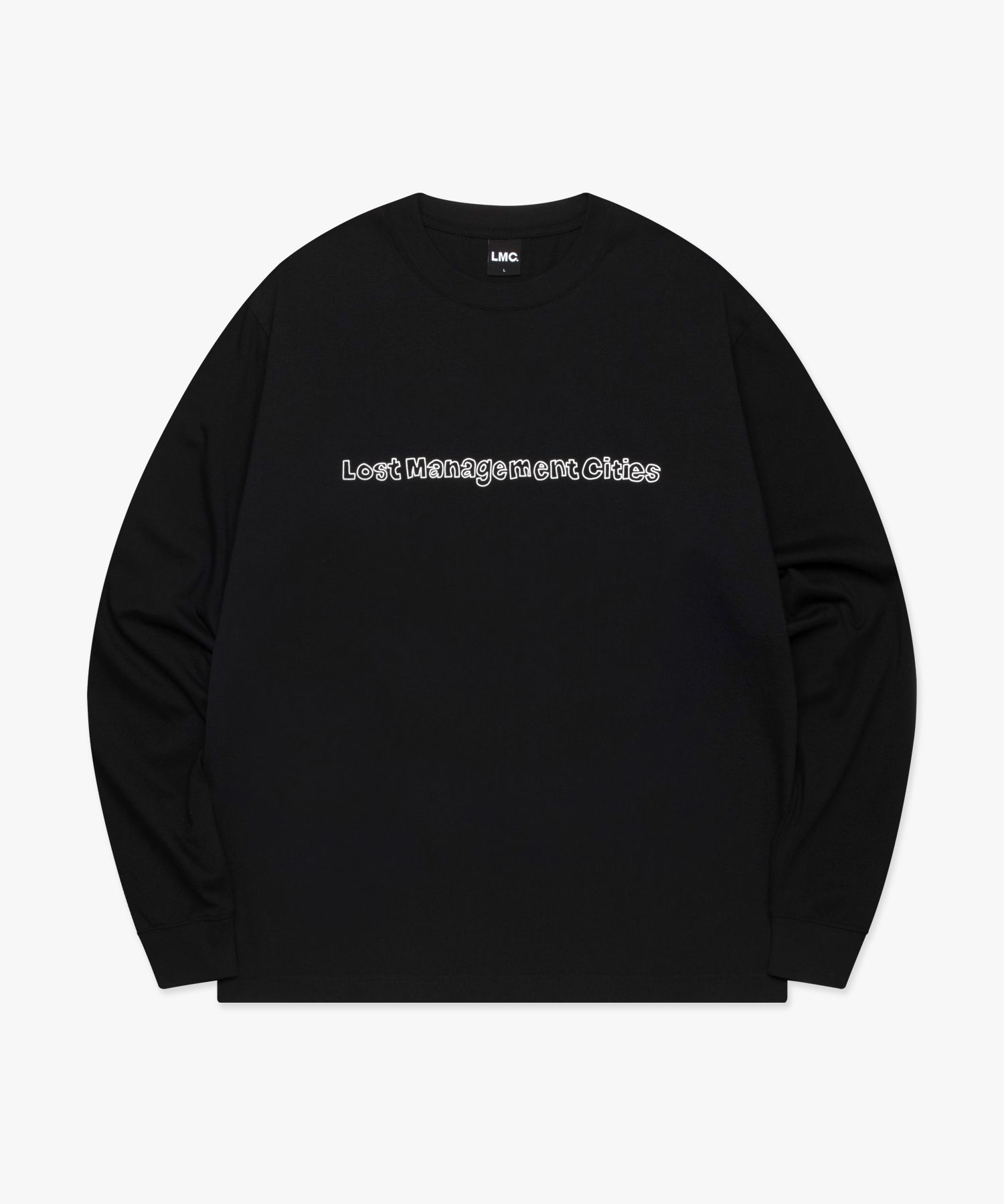 MUSINSA | LMC FN DOODLE LONG SLV TEE black