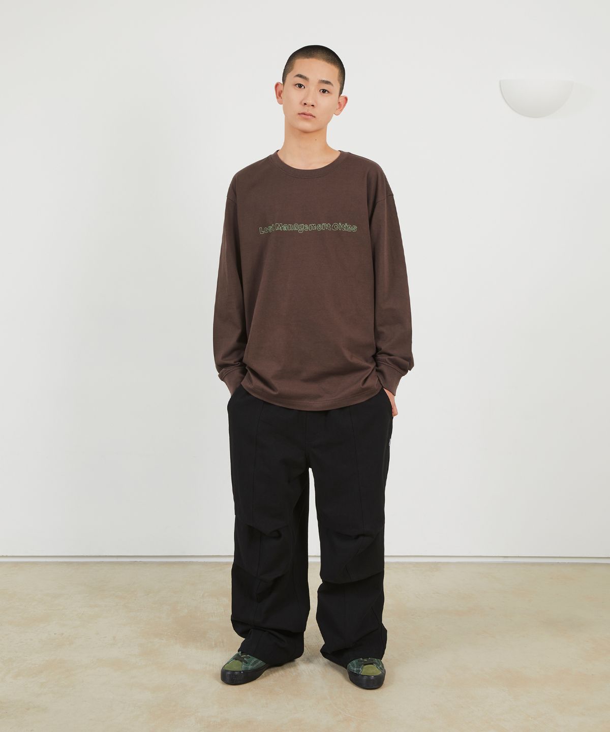 엘엠씨(LMC) FN DOODLE LONG SLV TEE black