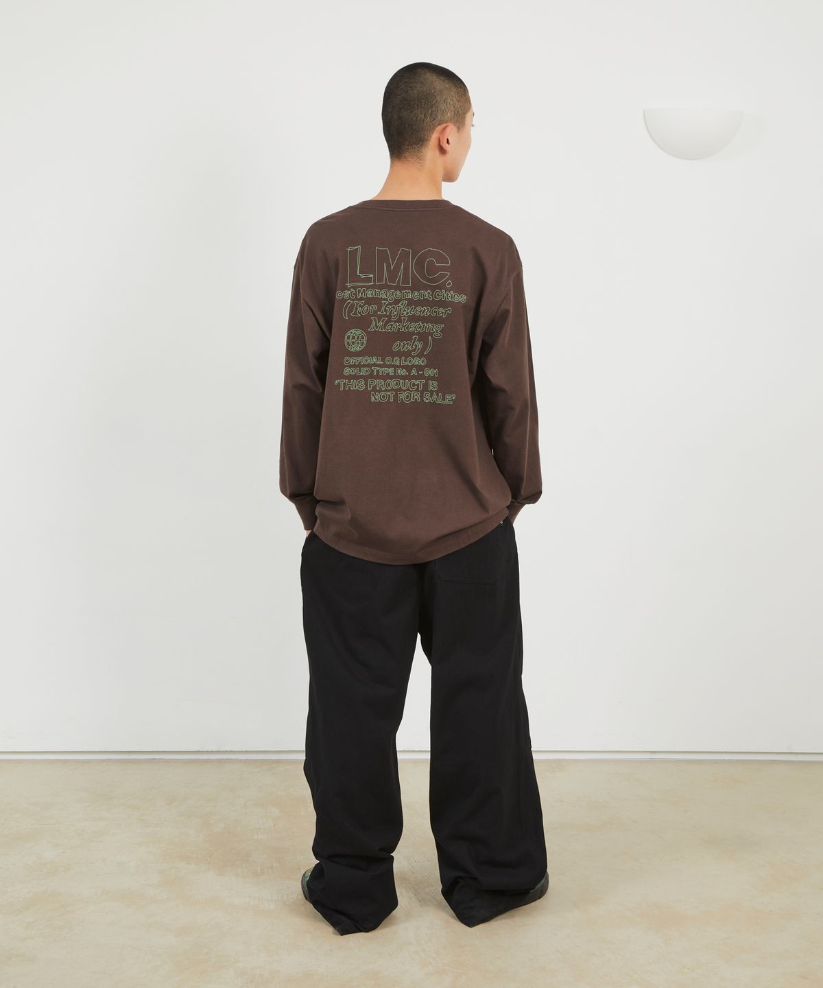 엘엠씨(LMC) FN DOODLE LONG SLV TEE black