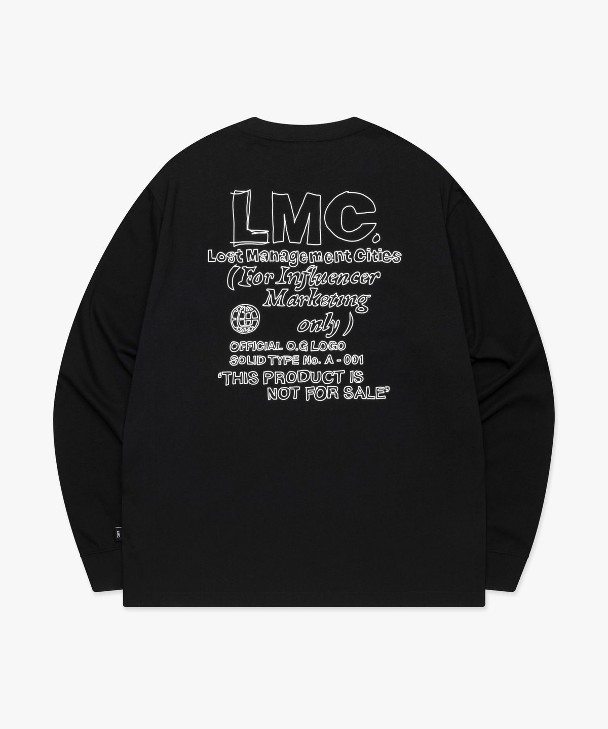 엘엠씨(LMC) FN DOODLE LONG SLV TEE black