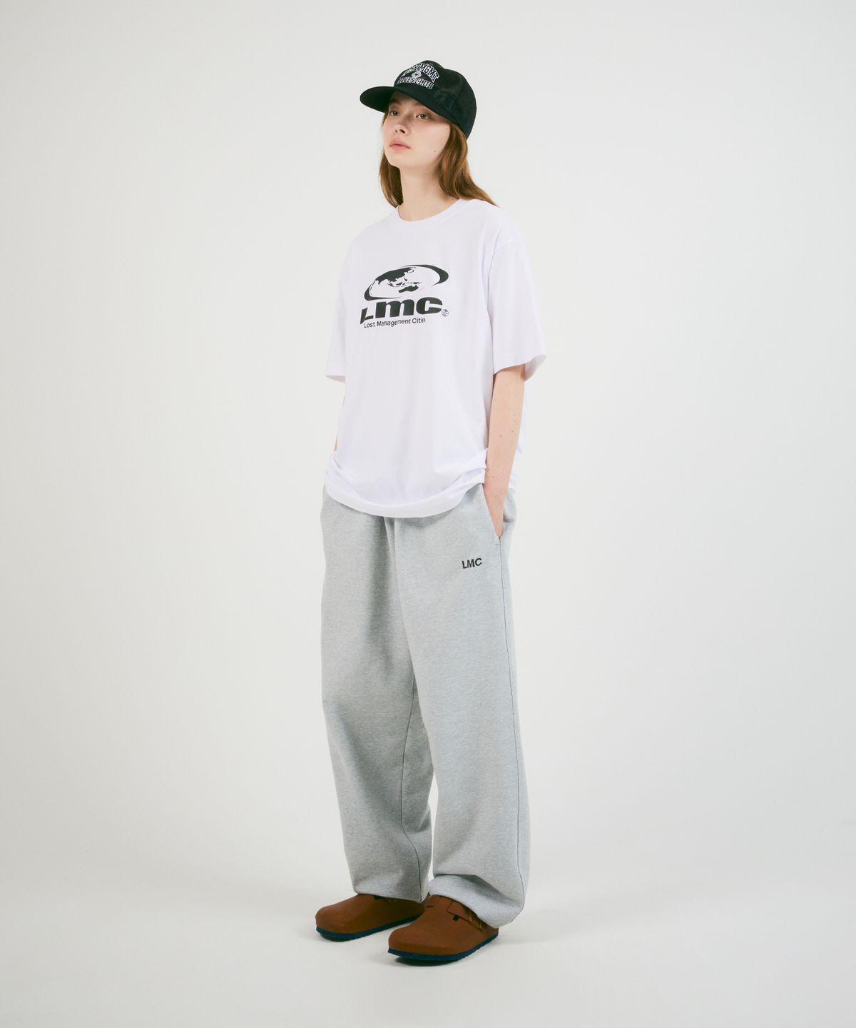엘엠씨(LMC) OG STRAIGHT SWEAT PANTS cream