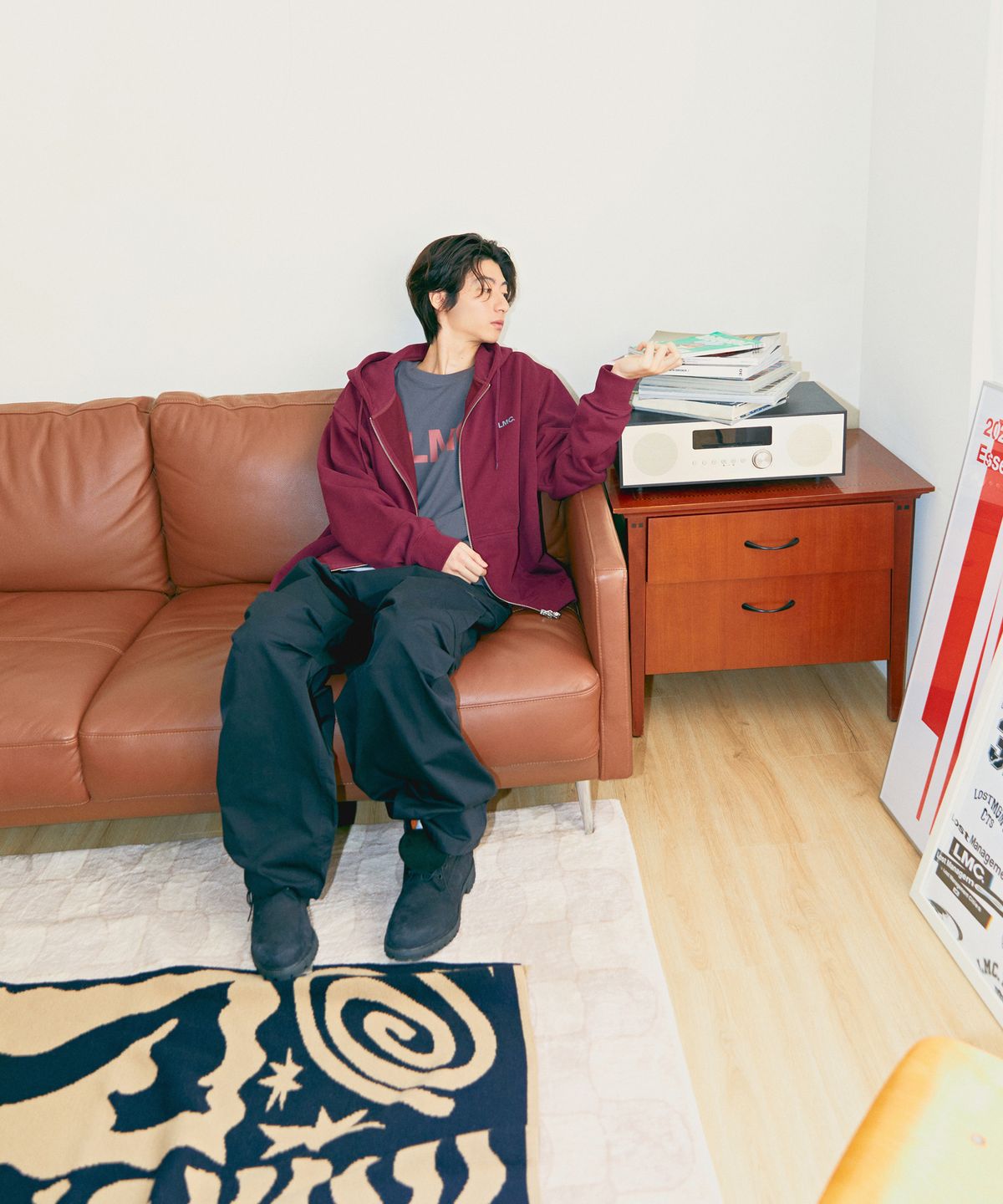 엘엠씨(LMC) OG ZIP-UP HOODIE black