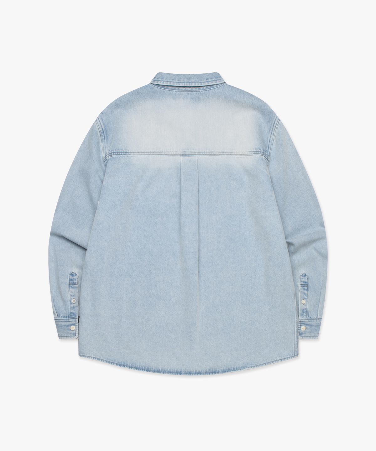 엘엠씨(LMC) BRUSH WASHED DENIM SHIRT light blue