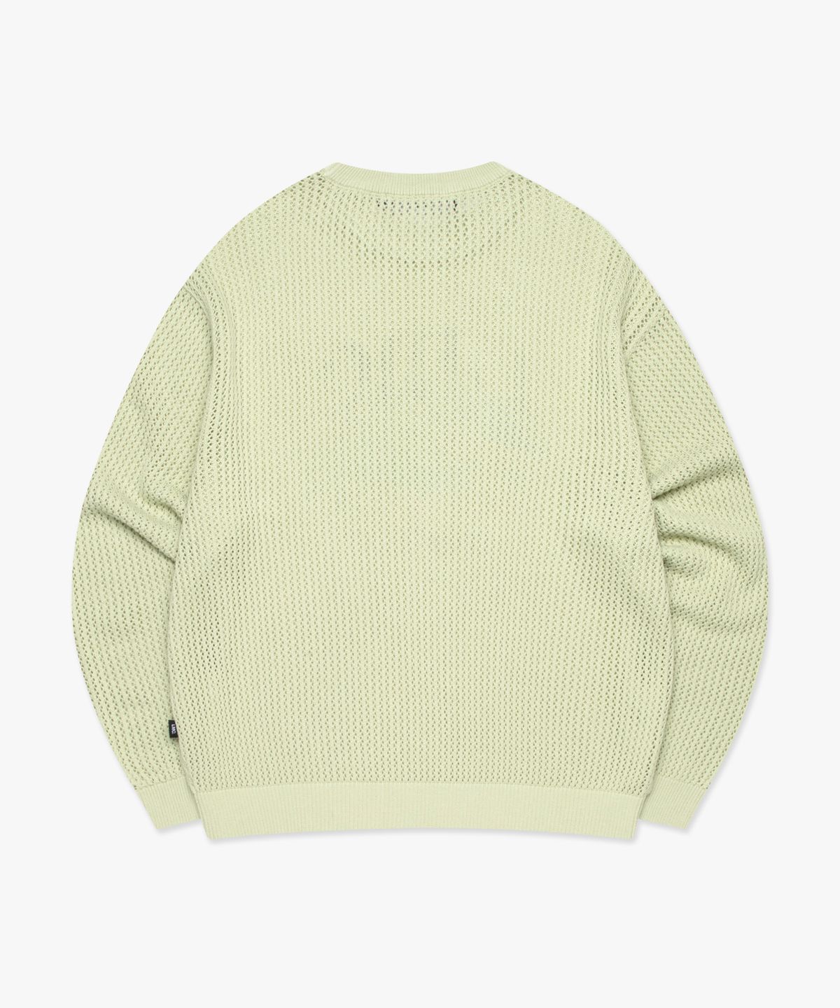 엘엠씨(LMC) RESORT MESH KNIT SWEATER light green