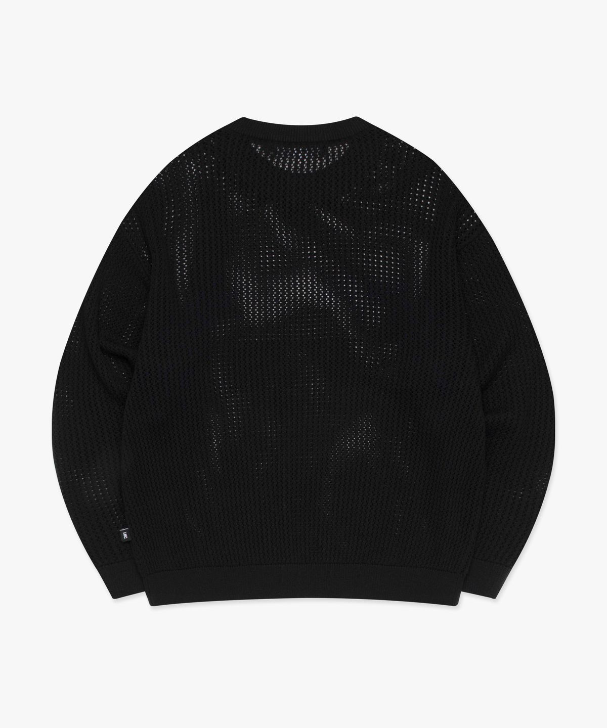 엘엠씨(LMC) RESORT MESH KNIT SWEATER black