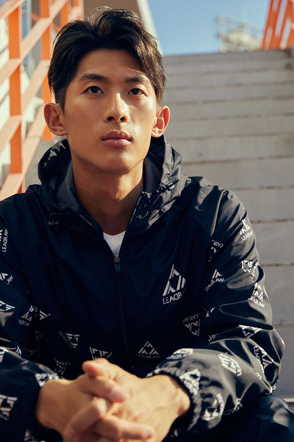 리드로(LEADRAW) Triunfo 윈드브레이커 _ 블랙