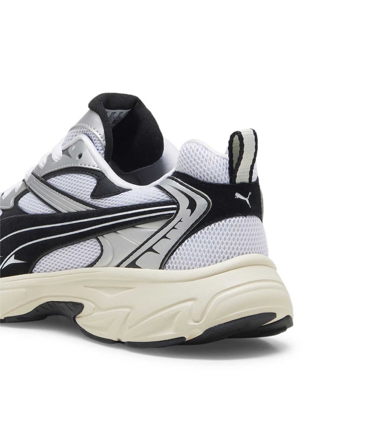 푸마(PUMA) 몰픽 레트로 - 화이트:블랙 / 395920-02