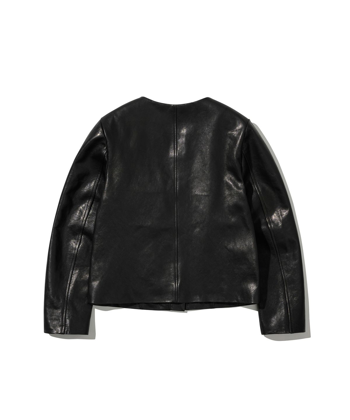 앤드로스(ANDROS) Classic Vegetable Leather Jacket (Black)