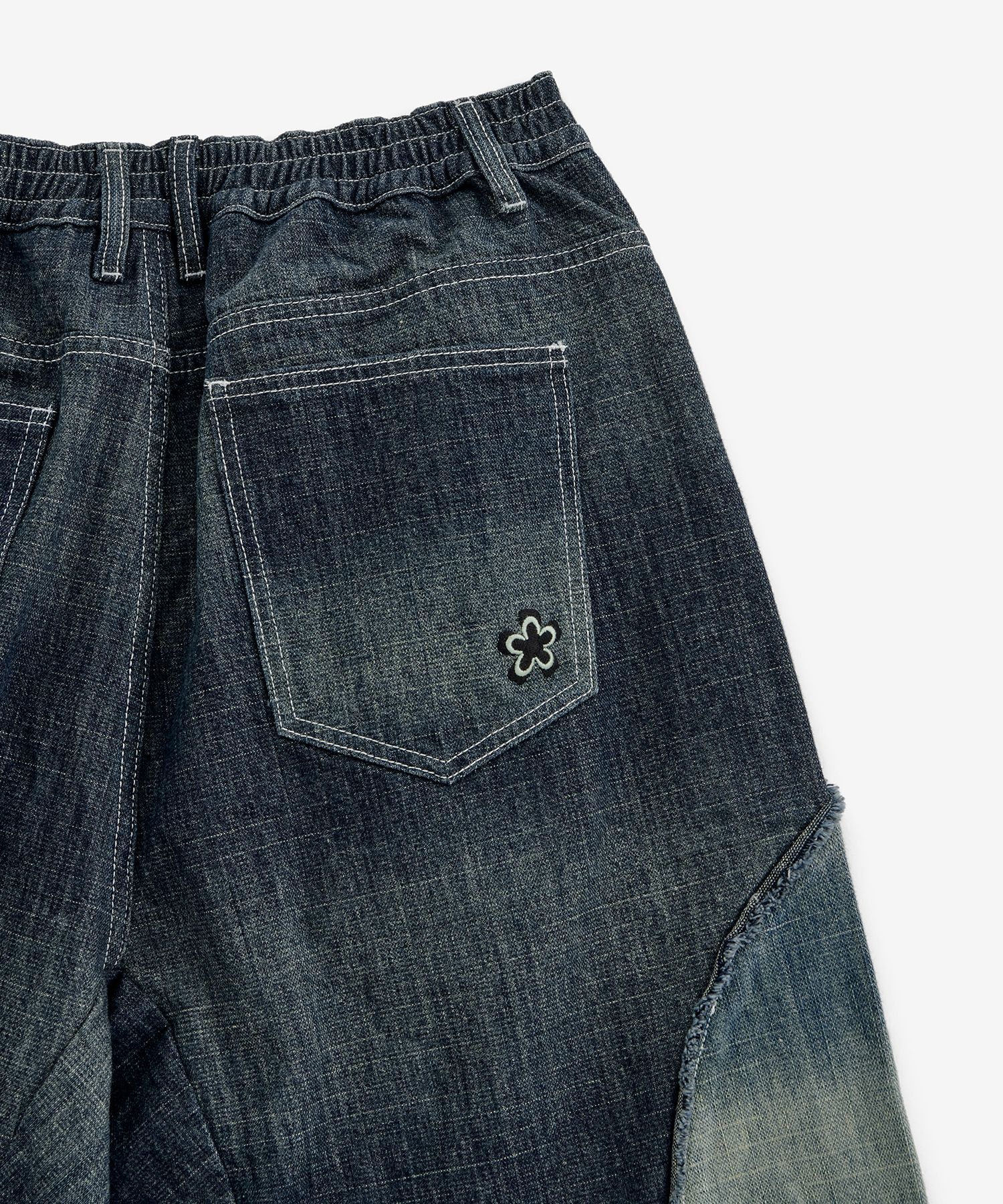 MUSINSA | XTONZ XM001 Tribal Cut Denim Pants