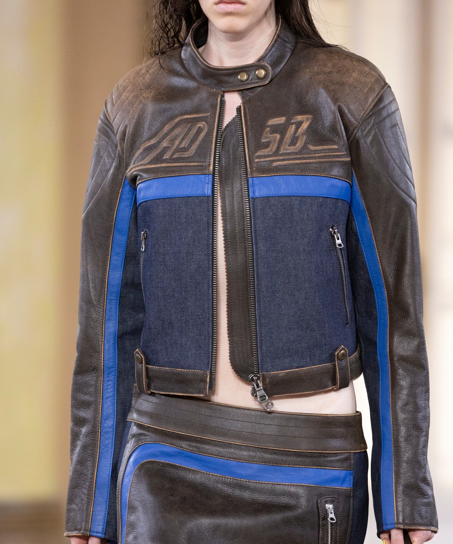 MUSINSA | ANDERSSON BELL FOR WOMEN Denim combo racing