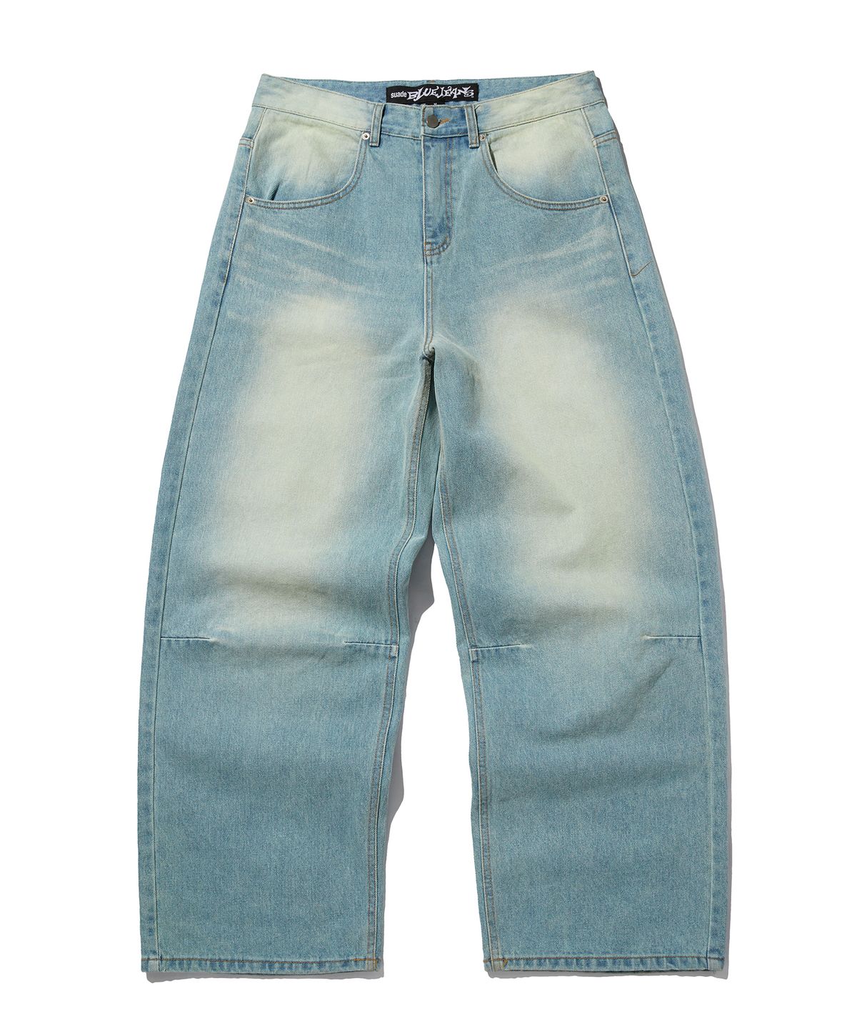스웨이드(SUADE) COLOR WASHED DENIM [BLUE]