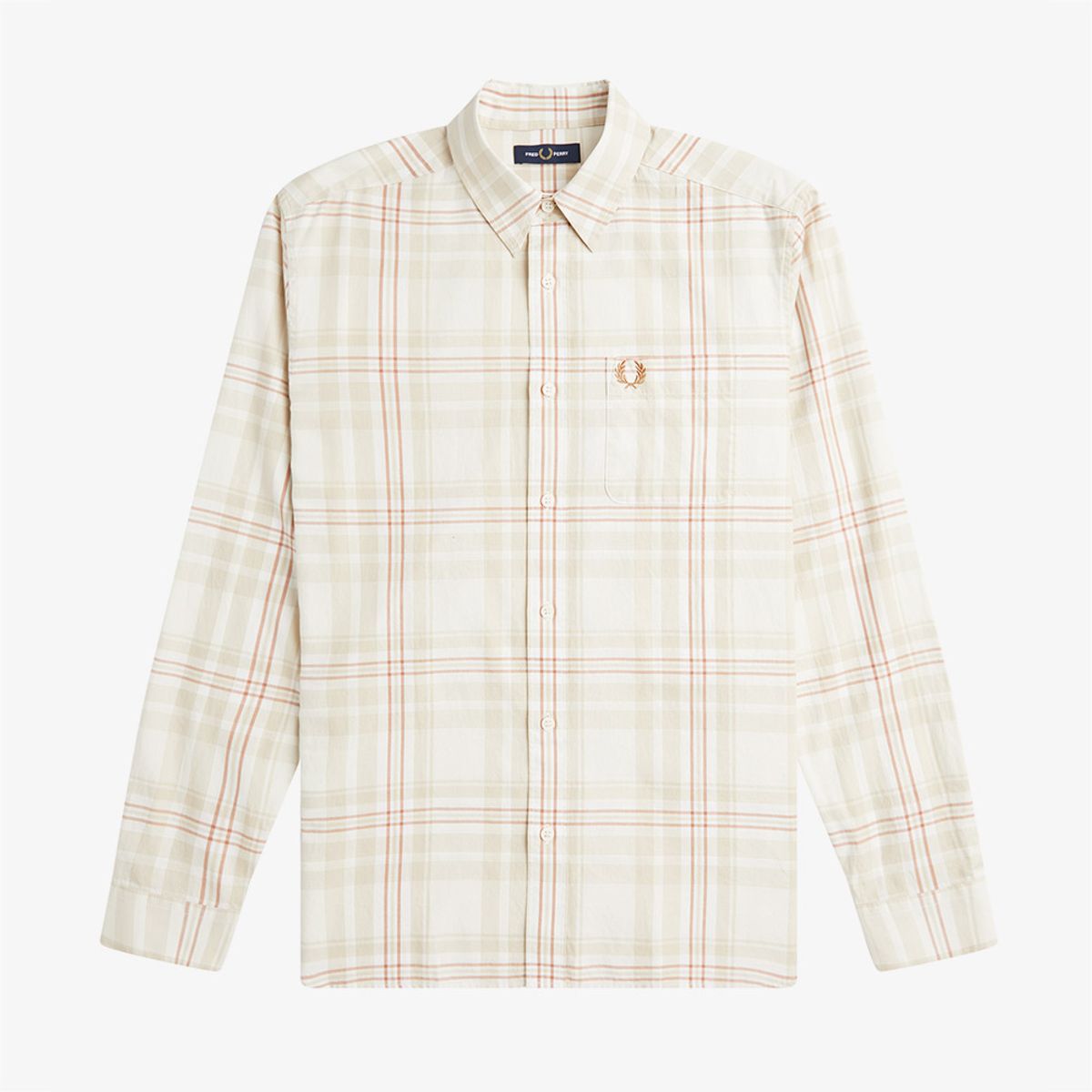 프레드페리(FRED PERRY) [Sharp] 타탄 트윌 셔츠(560) AFPM2417765-560