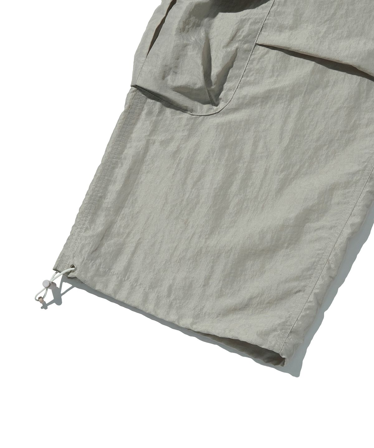 스웨이드(SUADE) NYLON CARGO PANTS [LIGHT GRAY]