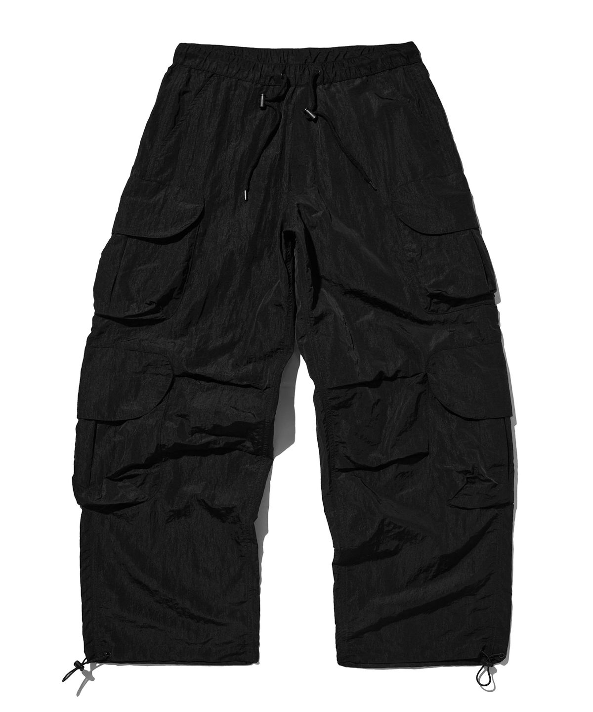스웨이드(SUADE) NYLON CARGO PANTS [BLACK]