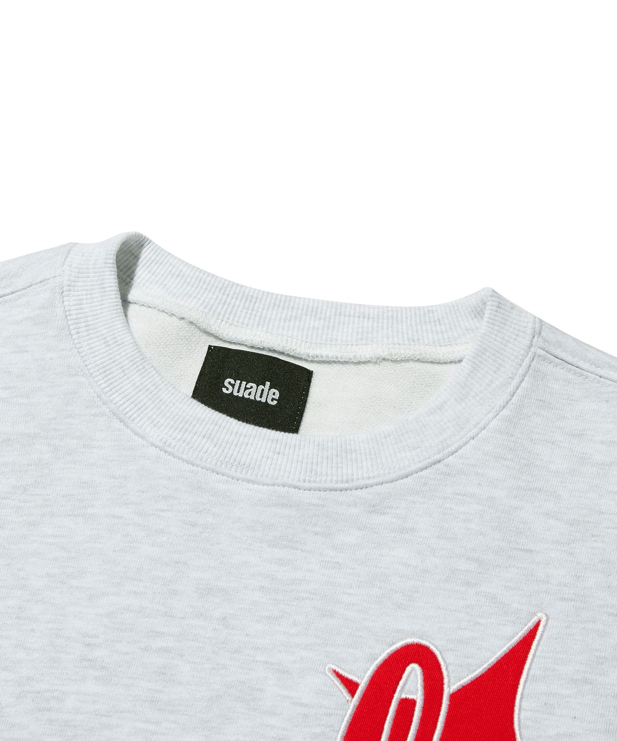 스웨이드(SUADE) STAR TEAM CREWNECK [MELANGE GRAY]