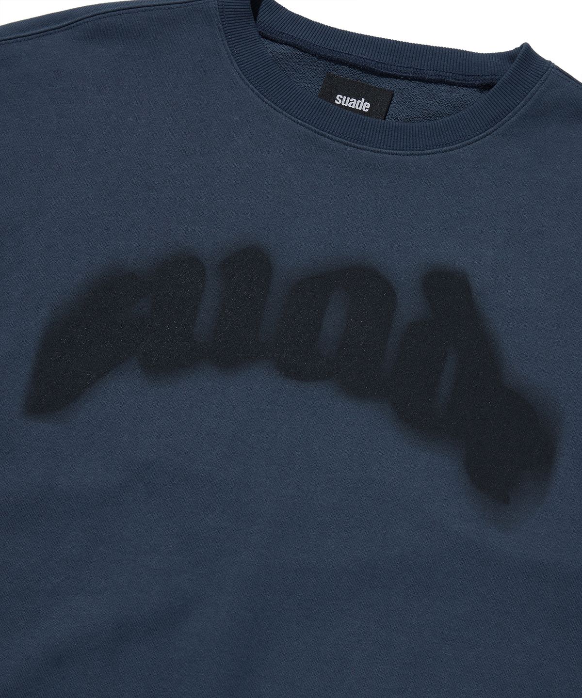 스웨이드(SUADE) FIRE SUADE CREWNECK [DARK BLUE]
