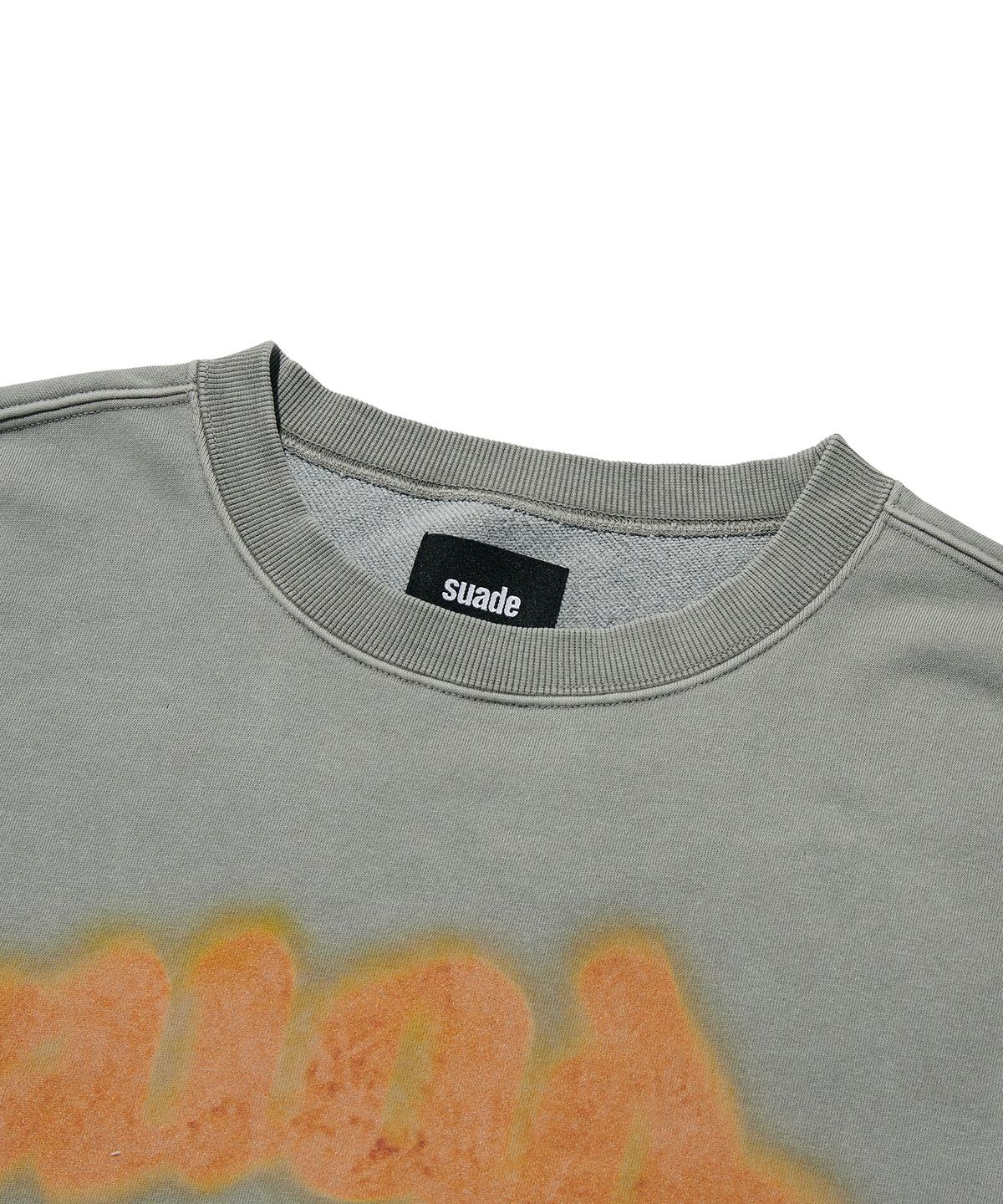 스웨이드(SUADE) FIRE SUADE CREWNECK [PIGMENT GRAY]