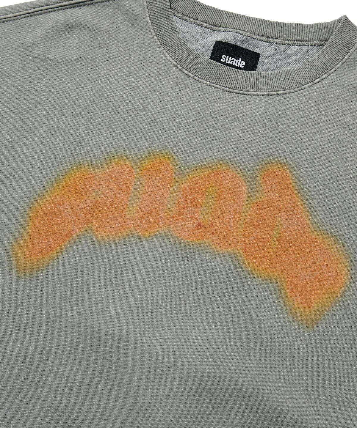 스웨이드(SUADE) FIRE SUADE CREWNECK [PIGMENT GRAY]
