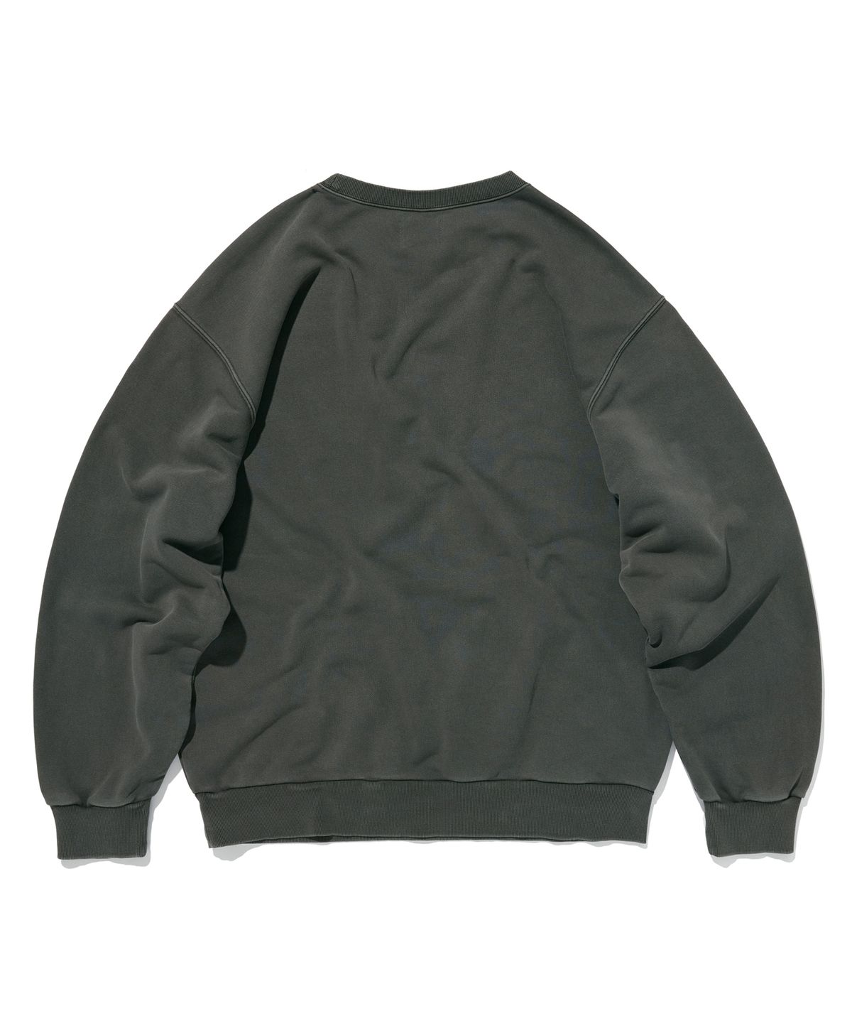 스웨이드(SUADE) FIRE SUADE CREWNECK [PIGMENT BLACK]