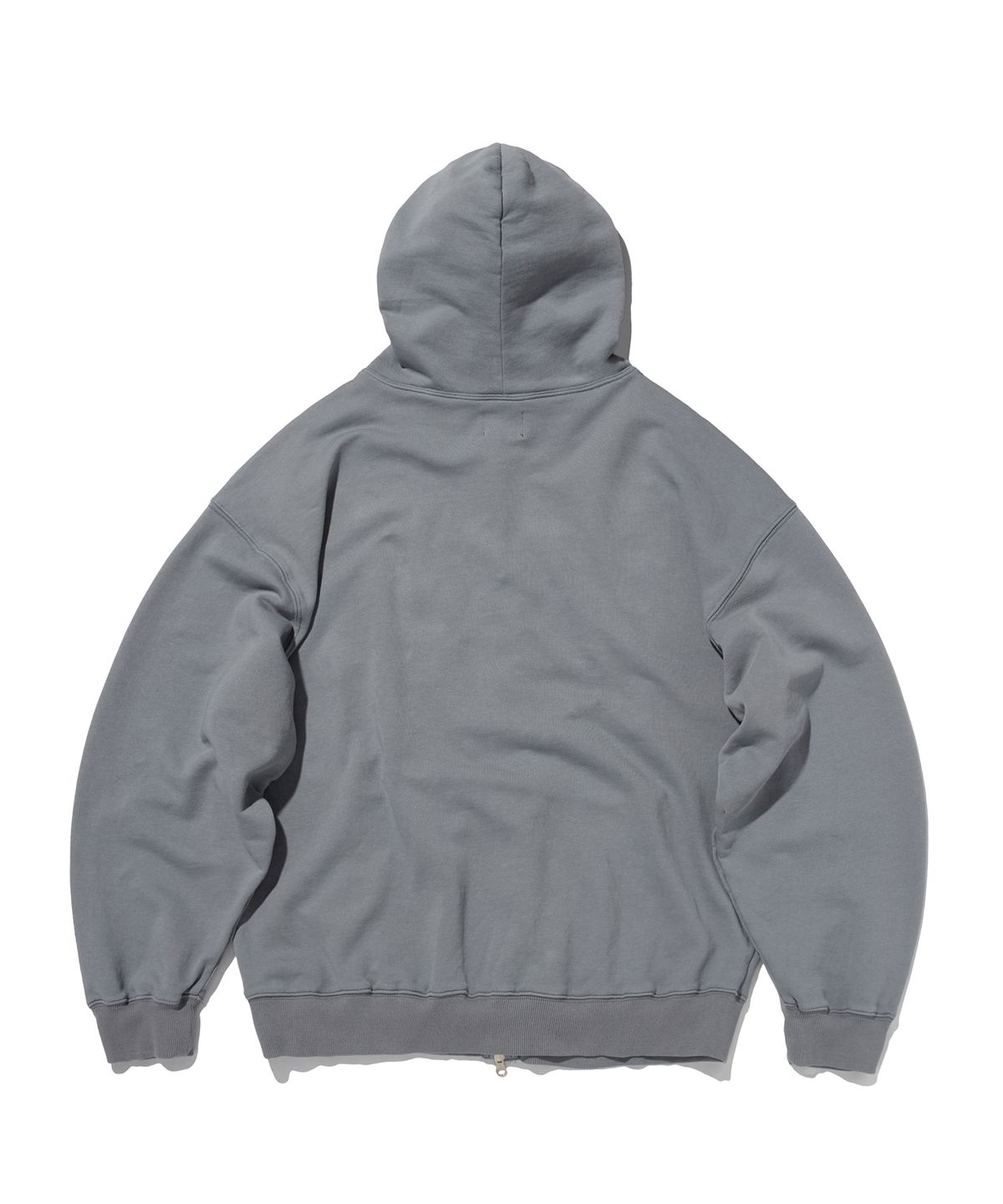 스웨이드(SUADE) LOOSE SUADE HOOD ZIP UP [BLUE GRAY]