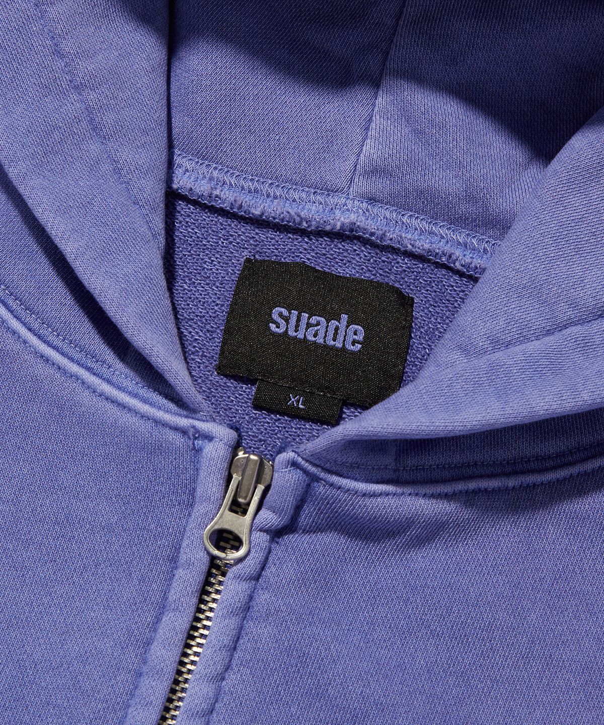 스웨이드(SUADE) LOOSE SUADE HOOD ZIP UP [PIGMENT PURPLE]