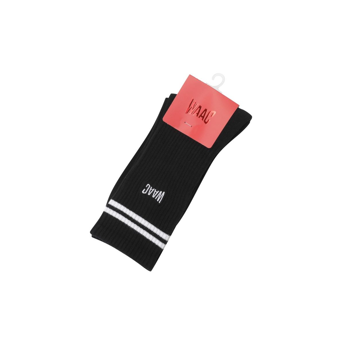 왁(WAAC) Men Stripe Socks_WGLCX24141BKX