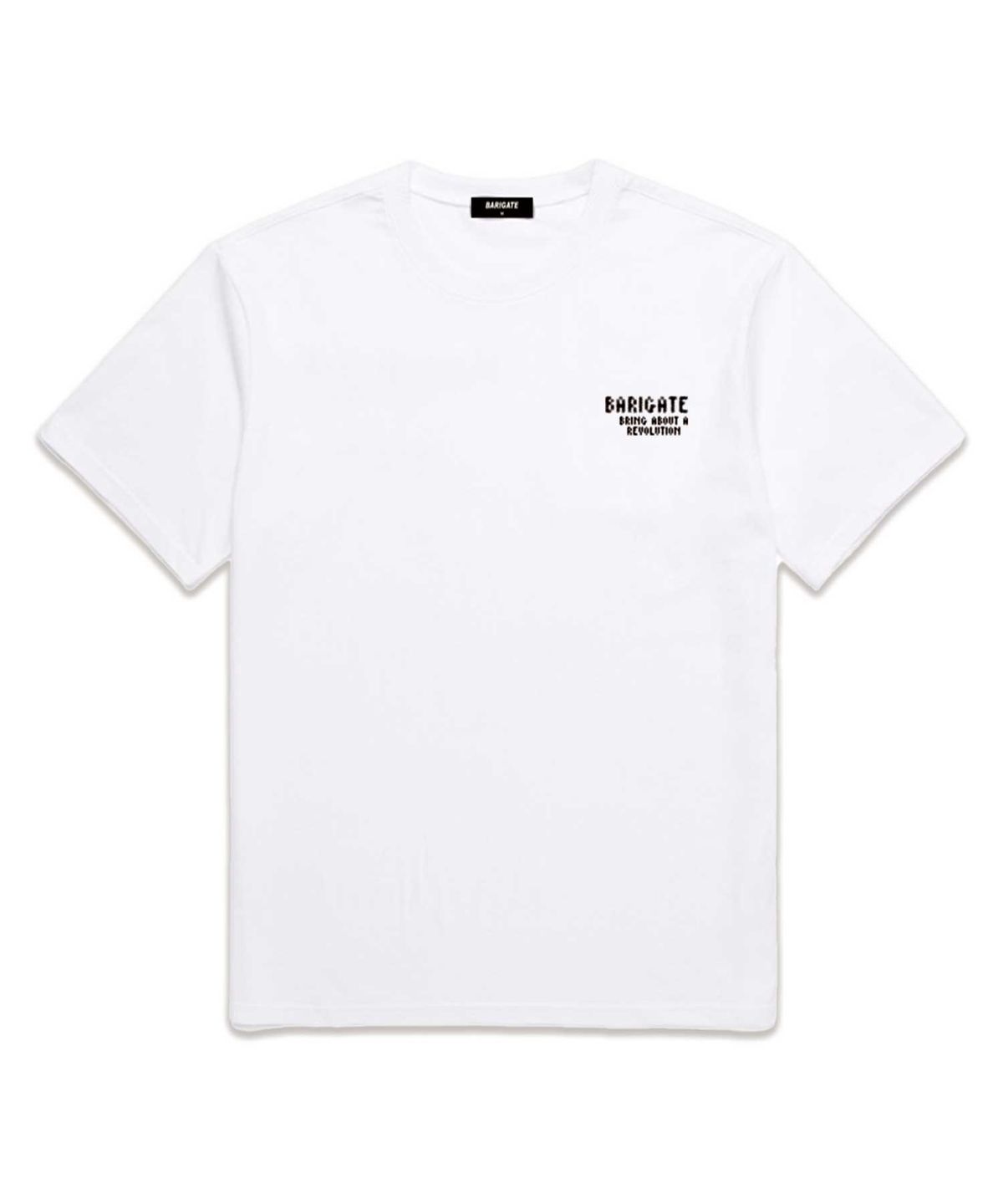바리게이트(BARIGATE) Spotted Logo 반팔 티셔츠 (BS006) 화이트