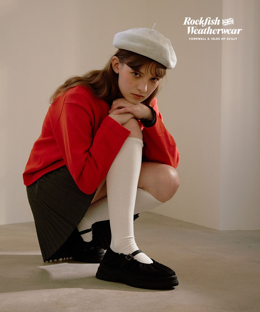 MUSINSA | ROCKFISH WEATHERWEAR FLATFORM SCRUNCH MARYJANE