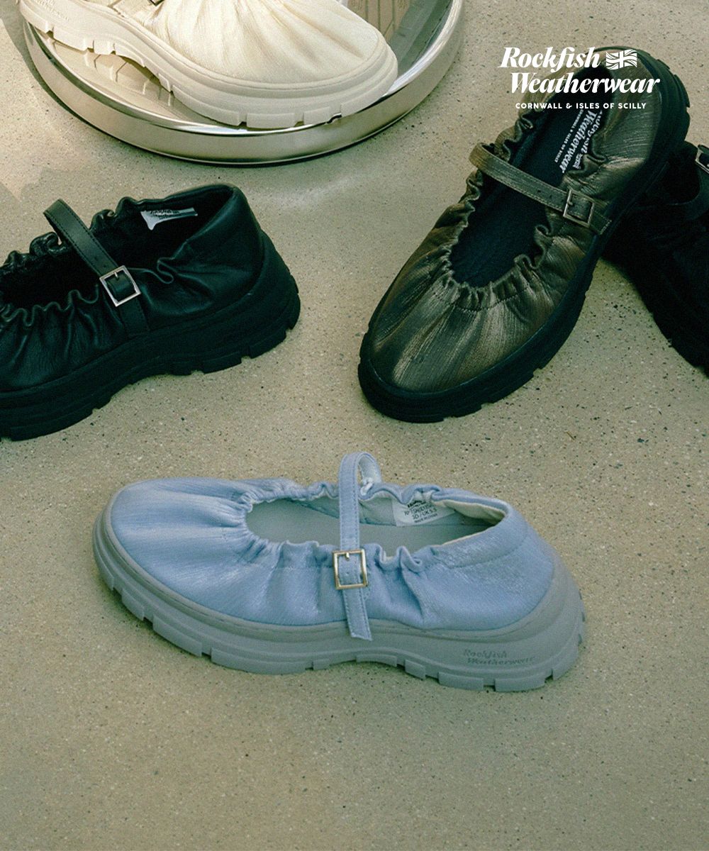 MUSINSA | ROCKFISH WEATHERWEAR FLATFORM SCRUNCH MARYJANE