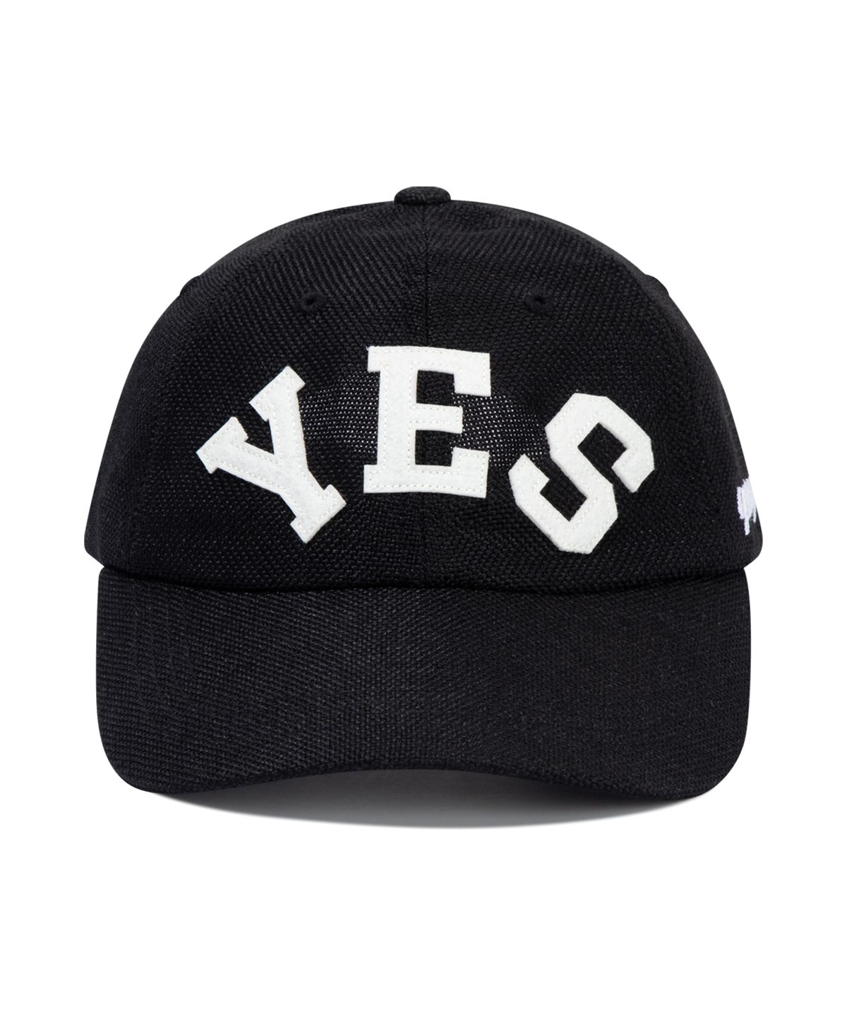 예스아이씨(YESEYESEE) Y.E.S Straw Cap Black