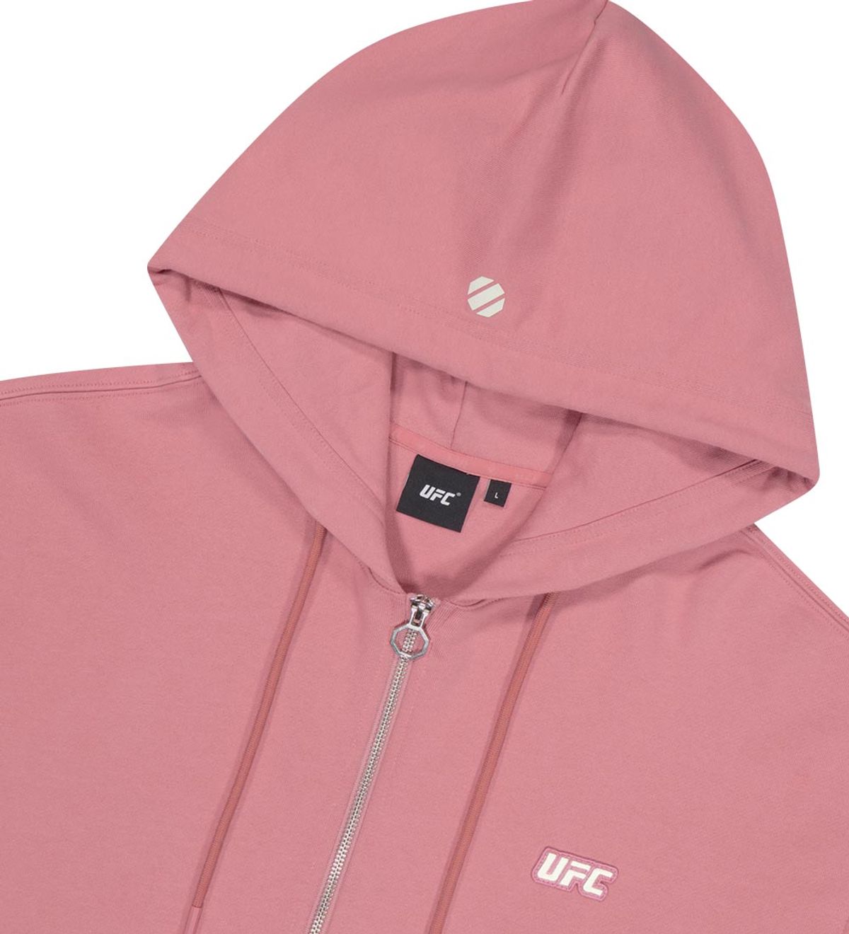 유에프씨 스포츠(UFC SPORT) UFC 베이직 릴렉스핏 후드 집업 로즈핑크 U2HDV1303RP
