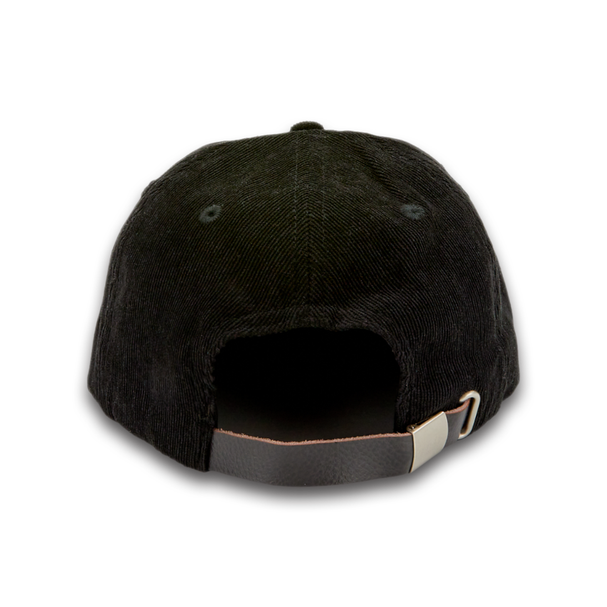 미디엄스(MEDIUMS) Geometric Logo Corduroy Cap - Black(도형 로고 코듀로이 캡)