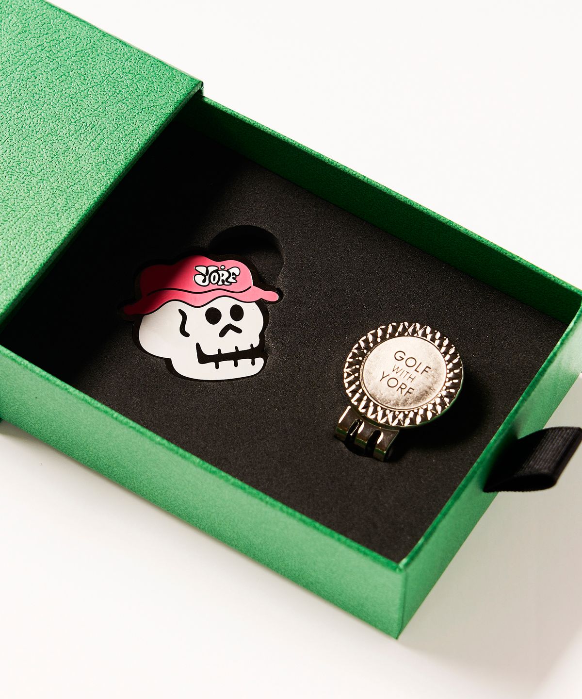 욜프(YORF) YORF BALL MARKER SKULL PINK