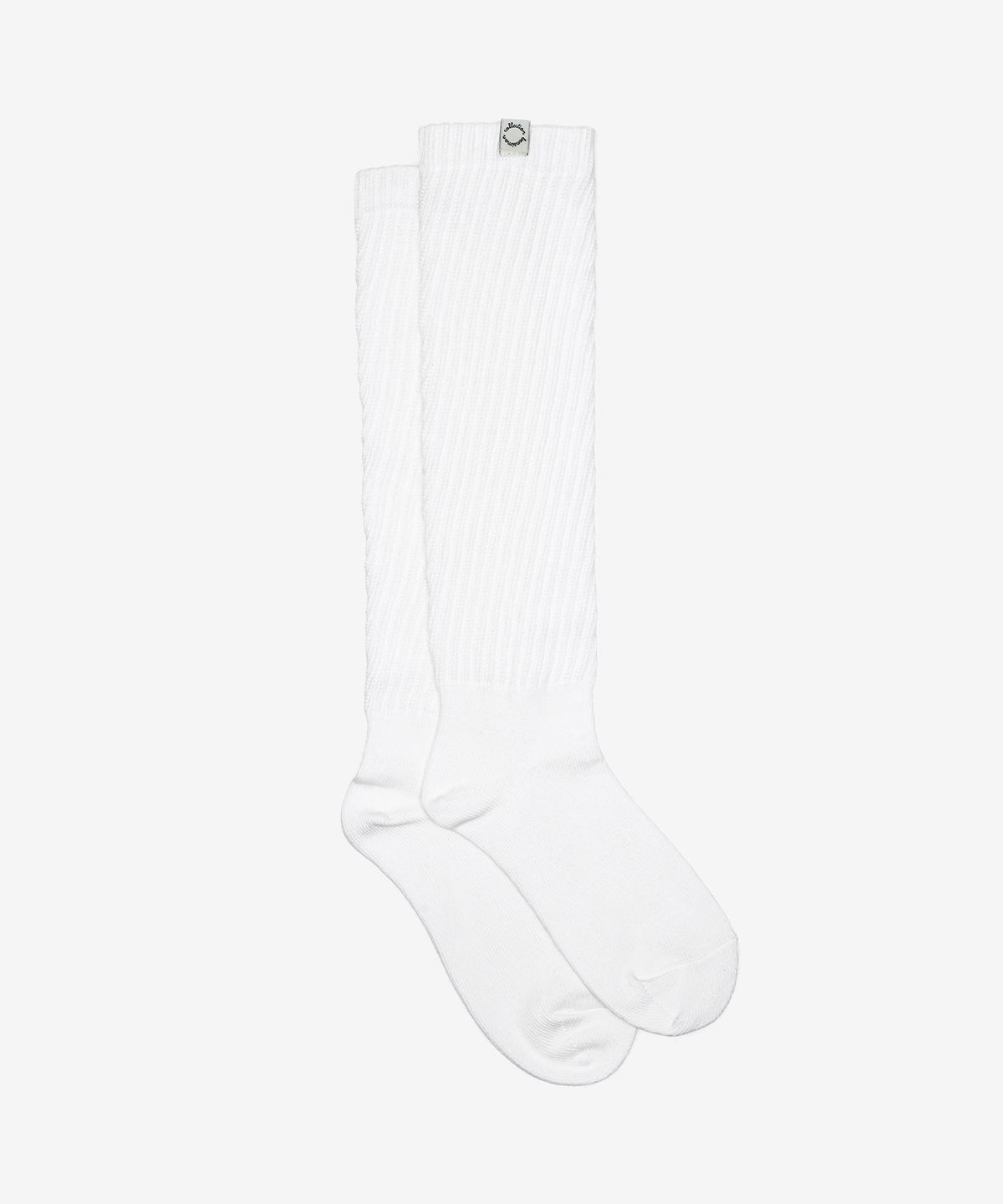 벤시몽(BENSIMON) HEIMISH KNEE SOCKS - WHITE