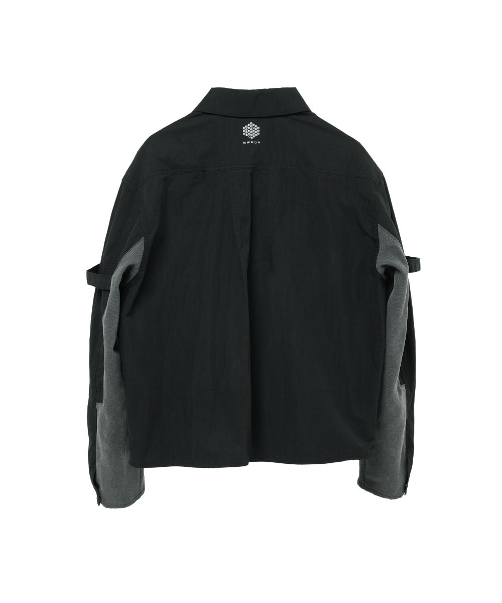 アウターその他 Opening Project Multi Pocket Trucker Jacket Black MUSINSA | OPENING PROJECT Multi Pocket Trucker Jacket - Black