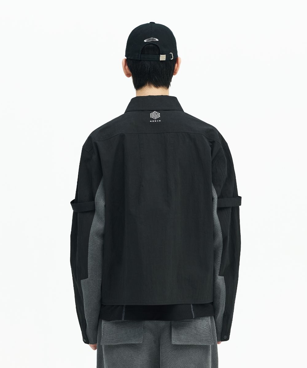 アウターその他 Opening Project Multi Pocket Trucker Jacket Black MUSINSA | OPENING PROJECT Multi Pocket Trucker Jacket - Black